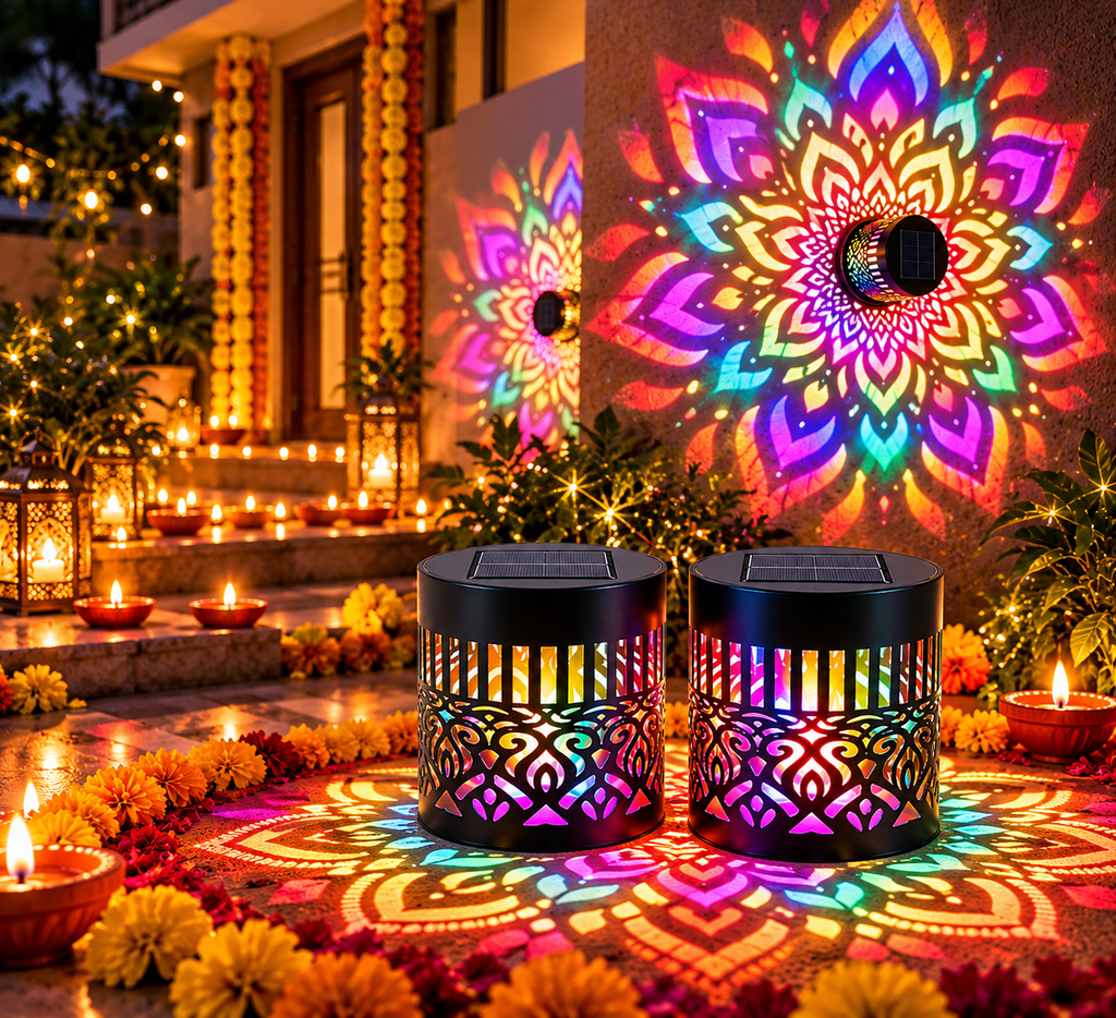 LumiRang™ Solar Mandala Light