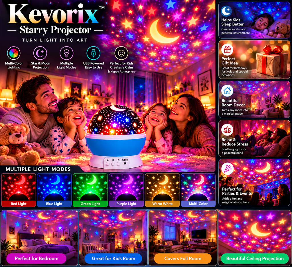 Kevorix™ Starry Projector