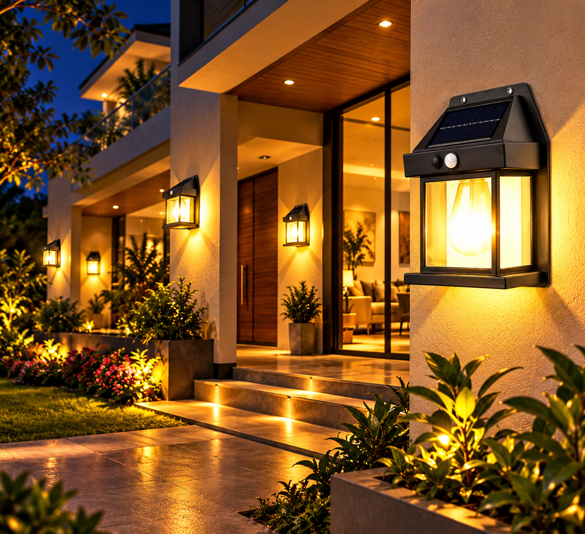 Kevorix™ Solar Wall Light