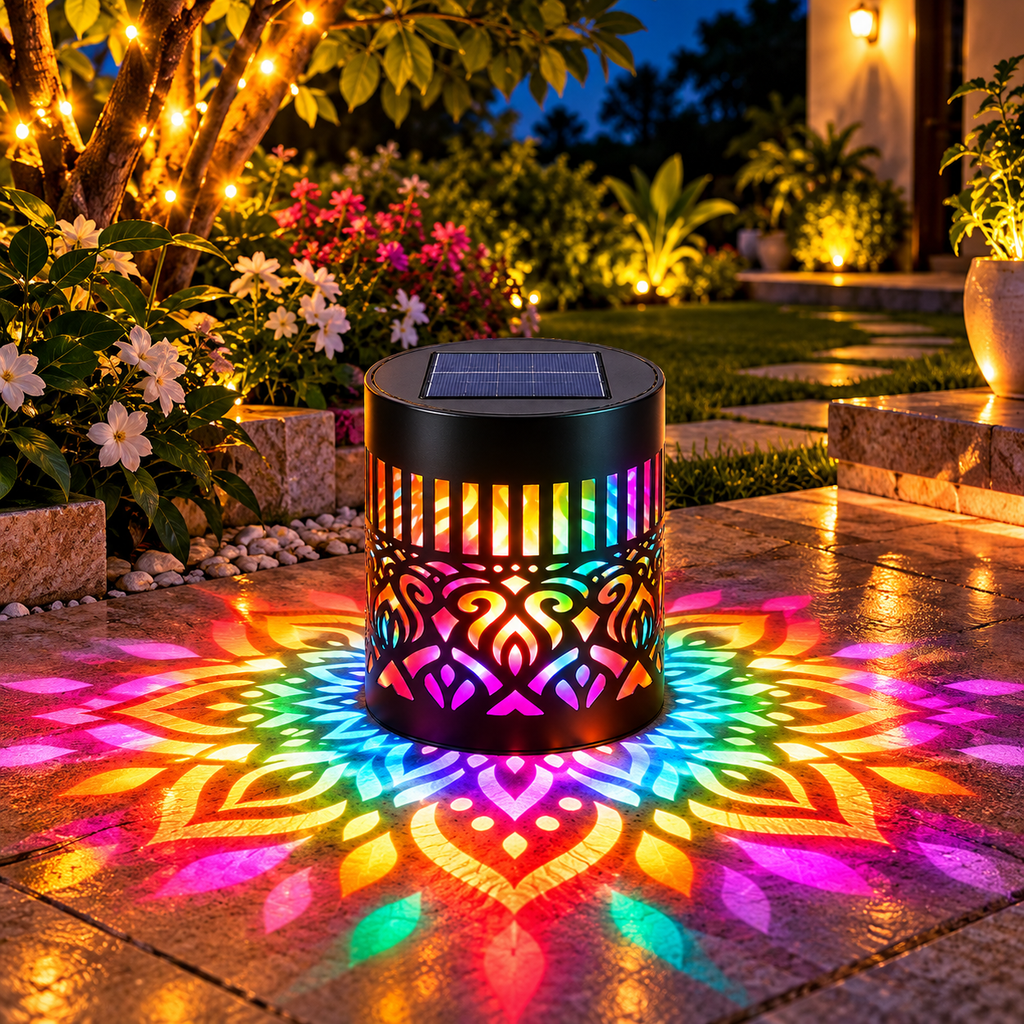 LumiRang™ Solar Mandala Light